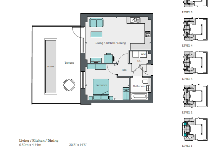 8 Sir John Cohen Court floor plan